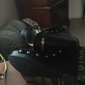 Suede sandals by Michael Kors